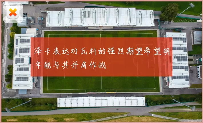 泽卡表达对瓦科的强烈期望希望明年能与其并肩作战